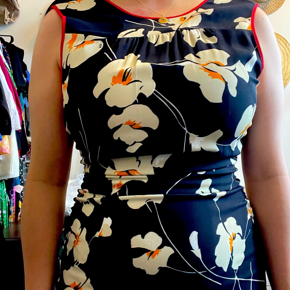 N o 21 floral spring midi dress